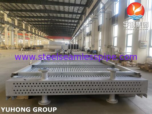 Monel 400 Luftkühler-Rohrbündel mit extrudierten Aluminiumrippen und ASME SB163 nahtlosen Rohren