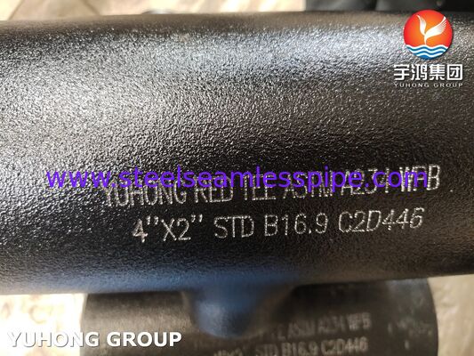 ASTM A234 WPB Kohlenstoffstahl-Einbauteil mit Rückschlag-Tie, Buttweld