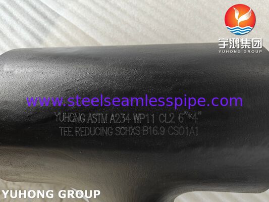 ASTM A234 WP11 CL2 Buttwelded Fitting aus Legierungsstahl für die chemische Industrie