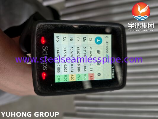 ASTM A312 UNS S30815 Nahtloses Stahlrohr Hochtemperatur- und Oxidationsbeständig für Wärmeübertrager- und Ofenanwendungen