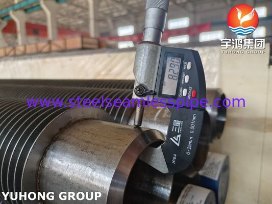 Hochfrequenzgeschweißtes Flossenröhrchen - ASTM A335 P22 Basis / 11-13Cr Flossen für Kessel und Heizgeräte