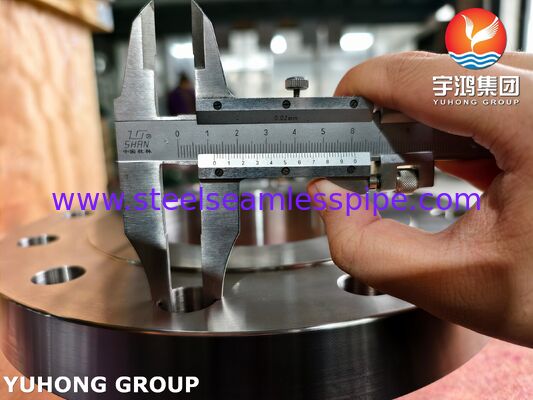 ASTM B564 N04400 Monel 400 Nickellegiertes Stahl geschmiedet Blind-Raised-Fläche