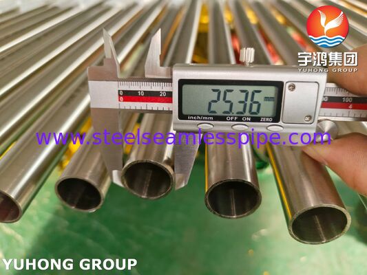 ASTM A270 TP304 Edelstahl helles gegossenes nahtloses Sanitärrohr für die Lebensmittelverarbeitung