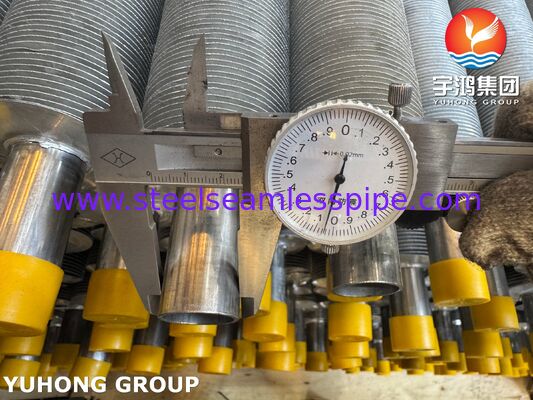 EN 10217-7 1.4301 Extrudierte Rippenrohre für Kessel und Luftkühler