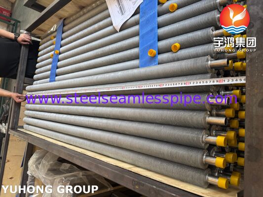 EN 10217-7 1.4301 Extrudierte Rippenrohre für Kessel und Luftkühler