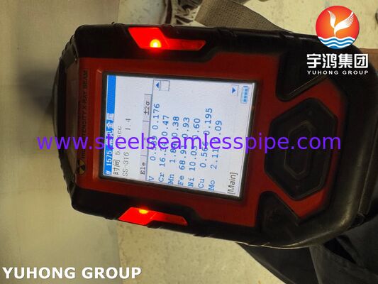 ASTM A312 TP316L Nahtloses Edelstahlrohr für Öl, Gas, Petrochemie und Raffinerie