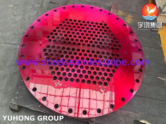 ASME SA240 SS304 Edelstahl stationäre Rohrplatte für den Wärmetauscher