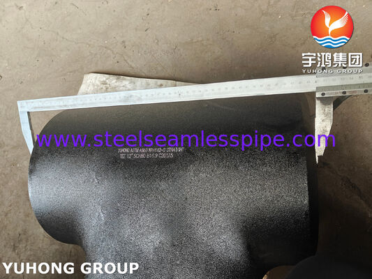ASTM A860 WPHY42-S Equal Tee Hochfestigkeits-Stahl-Gipfel-Schweißanlage für Hochdruck-Rohrleitungen
