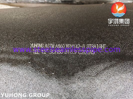 ASTM A860 WPHY42-S Equal Tee Hochfestigkeits-Stahl-Gipfel-Schweißanlage für Hochdruck-Rohrleitungen