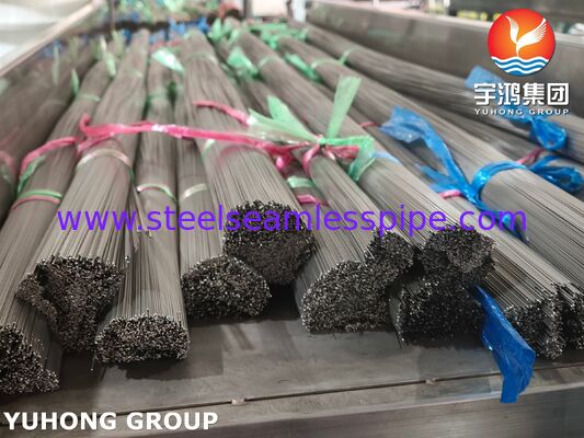 SUS304 ISO9626 10 - 34G Medizinische Kapillarröhre aus Edelstahl zur Verabreichung von Medikamenten