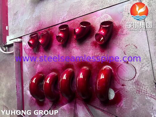 ASTM A403 WP304H Edelstahlbefestigungen mit kurzer Reichweite Elbenspalte, geschweißter Seamless B16.9