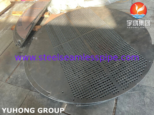 Kohlenstoffstahl Baffle Plate Stützplatte ASME SA516 GR 70 für den Wärmetauscher