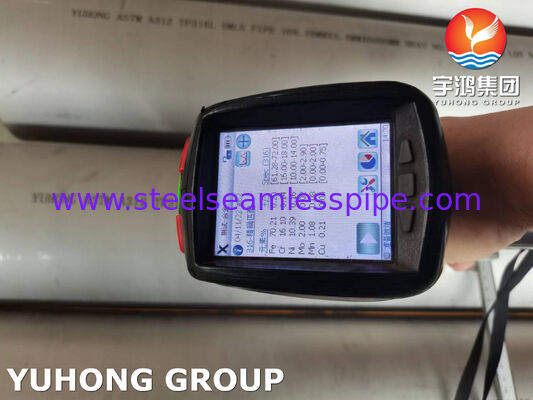 ASTM A312 TP316L austenitisches nahtloses Rohr aus Edelstahl