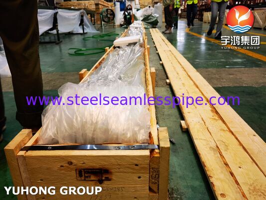 Anwendungen für Kondensatoren und Wärmetauscher ASTM B111 C68700 Kupfernickelrohr