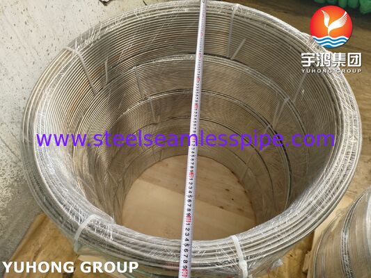 ASTM A269 TP316L Edelstahl blank geglühte Spulenschlauch für industrielle Flüssigkeitsanwendungen