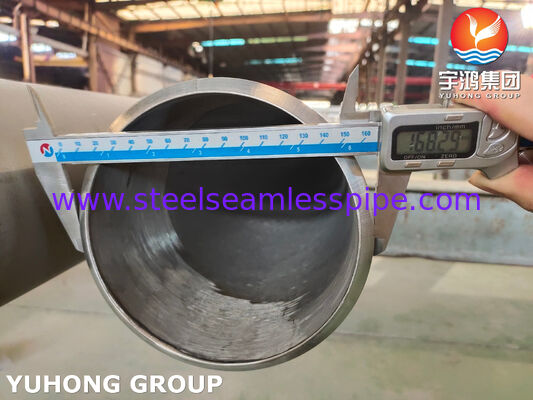 ASTM A376 TP347H Nahtloses Edelstahlrohr für Hochtemperatur- und Hochdruck-Industrieanwendungen