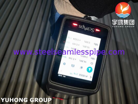 ASME SA213 TP316L Anwendung für nahtlose Rohrwärmetauscher aus Edelstahl