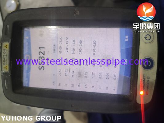 ASTM A403 WP321-S 180°-Rohrverbindung aus Edelstahl