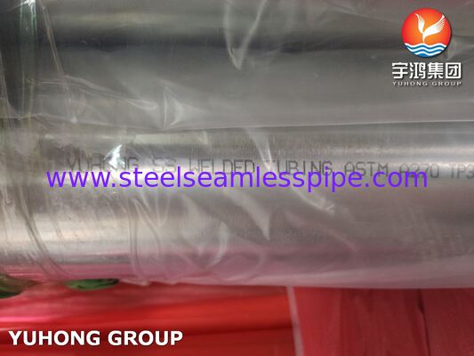 ASTM A270 TP304 Bright Annealed Stainless Steel Sanitary Tubes For Dairy Industry , 320 / 240 Grit