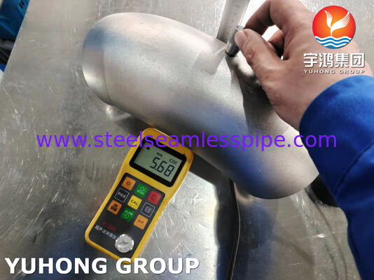 ASTM A403 WP304H-S Fitting Elbow für den industriellen Bereich, Edelstahlrohrfitting