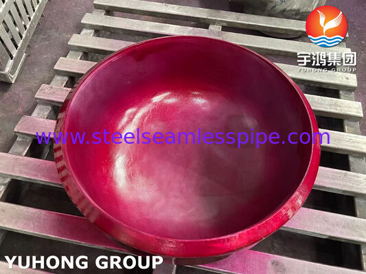 ASME SA403 WP304 Kappe für den industriellen Einsatz, Edelstahl-Kappenfitting