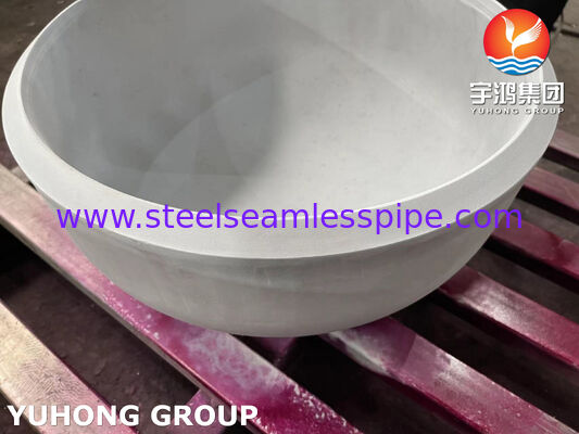 ASME SA403 WP304 Kappe für den industriellen Einsatz, Edelstahl-Kappenfitting