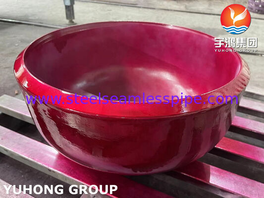 ASME SA403 WP304 Kappe für den industriellen Einsatz, Edelstahl-Kappenfitting