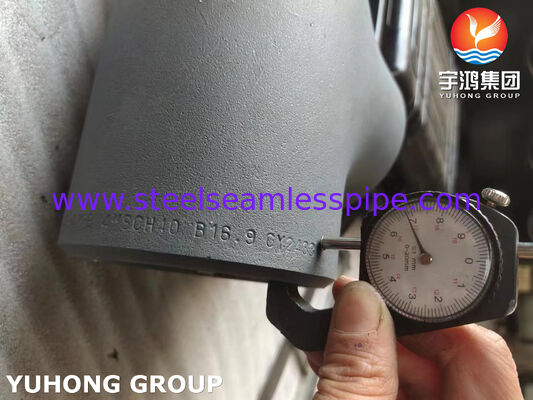 ASTM A234 WPB Tee, hochfeste Kohlenstoffstahl-Butt-Weld Tee für Öl-, Gas- und Wasserleitungen