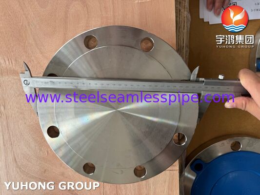 ASME SA182 F304 Austenitische geschmiedete Flansche aus Edelstahl für industrielle Rohrleitungen, die der ASME-Norm B16.5 entspricht