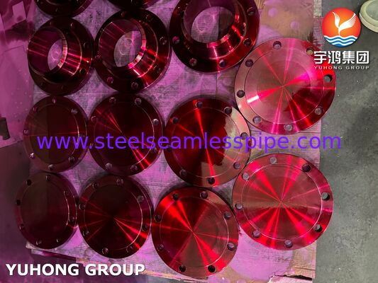 ASME SA182 F304 Austenitische geschmiedete Flansche aus Edelstahl für industrielle Rohrleitungen, die der ASME-Norm B16.5 entspricht