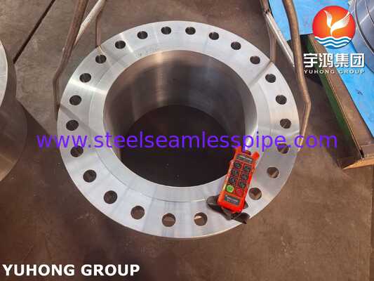 ASME SA105 / SA105N Schmiedeflansch aus Kohlenstoffstahl für industrielle Rohrleitungssysteme