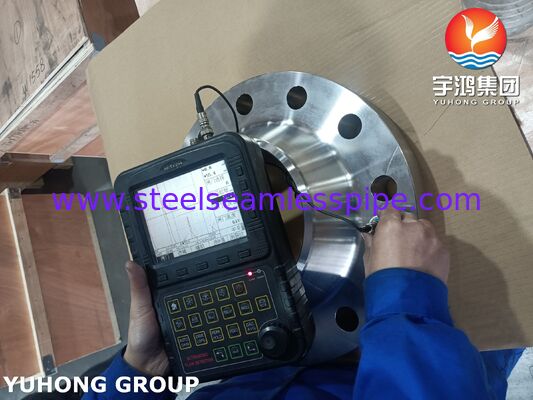 ASTM A182 F53 Schweißhals-Fläche mit erhöhtem Gesichtsbereich, Super-Duplex-Schmiedeflansche aus Edelstahl WN RF