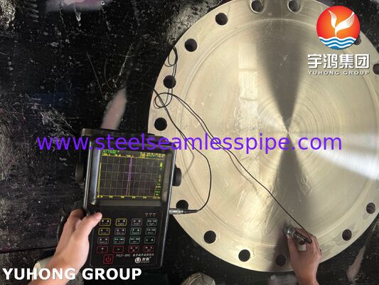 ASTM A182 F55 Super-Duplex-Stählblindflansche mit erhöhter Fläche Klasse 150 bis 1500