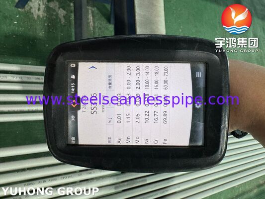 Edelstahl ASTM A269 TP316L Nahtloses Rohr für Kondensator, gebeizt und geglüht