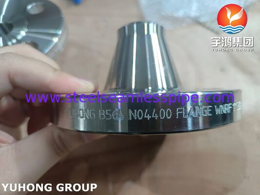 ASTM B564 N04400 Flansch, Monel 400 Nickel-Kupfer-Legierung Schmiedeflansch für Korrosionsbeständigkeit