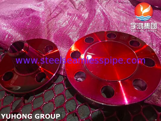 ASTM B564 N04400 Flansch, Monel 400 Nickel-Kupfer-Legierung Schmiedeflansch für Korrosionsbeständigkeit