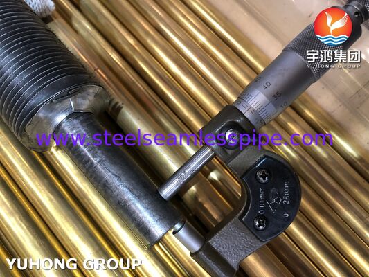 ASTM A179 L-Typ Rippenrohr nahtlos (Smls), hocheffizientes Wärmetauscher-Rohr aus niedriggekohltem Stahl