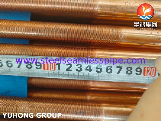 ASTM B111 C12200 SMLS-Rohr für Kupfer-Sachröhre für Wärmetauscher