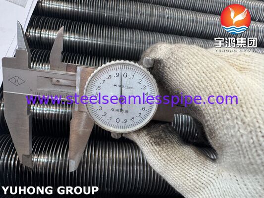 A179 / AL1060 Wickelfinnenröhren für effiziente Wärmetauscher und Kessel