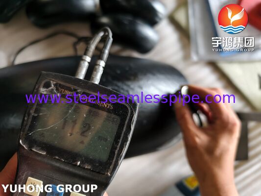 ASME SA420 Güte WPL6 Tieftemperatur-Kohlenstoffstahl-Fitting LTC Stumpfschweißnaht 90-Grad-Bogen