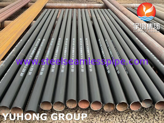 Schwarz beschichtetes nahtloses legiertes Stahlrohr ASTM A335 P9 für Überhitzer und Wiedererhitzer