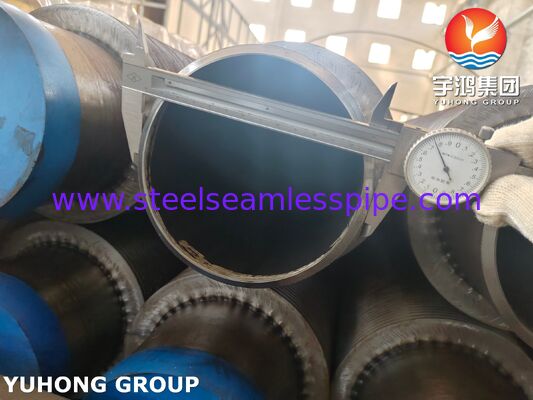 Spiralgeschweißte Rippenrohre mit A106-Basisrohr CS-Rippen für Wärmetauscher