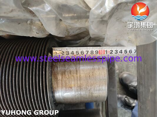 Spiralgeschweißte Rippenrohre mit A106-Basisrohr CS-Rippen für Wärmetauscher