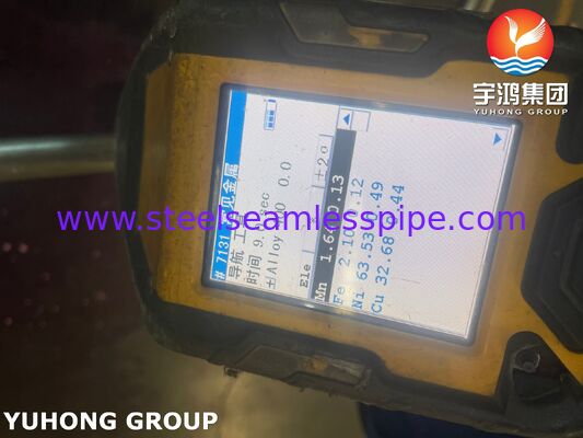 ASME SB163 Monel 400 Kupfernickellegierung Nahtlose U-Bogenröhre, TEMA-Wärmetauscher, Schal und Rohrwärmetauscher Anwendung