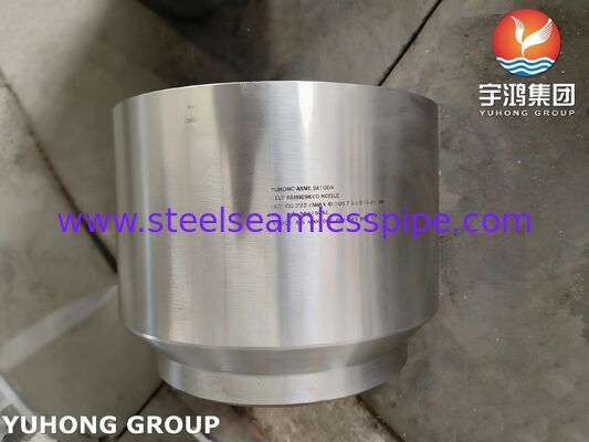 ASTM A105N Schmiedestücke aus Kohlenstoffstahl ASME selbstverstärkte Stutzen für Druckbehälter