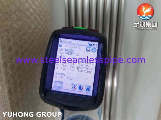 ASTM A249 TP304 Edelstahlgeschweißtes helles Brennrohr für die Brauerei, Elektropoliziertes Rohr