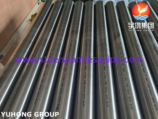 Blank geglühte ASTM A269 TP304 Edelstahl nahtlose Rohre für Verdampfer 4" 18BWG