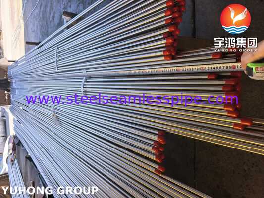 ASTM A249 / ASME SA249 TP316 Schweißrohr für Wärmetauscher mit niedrigem bis mittlerem Druck und allgemeine Fluidtransportsysteme