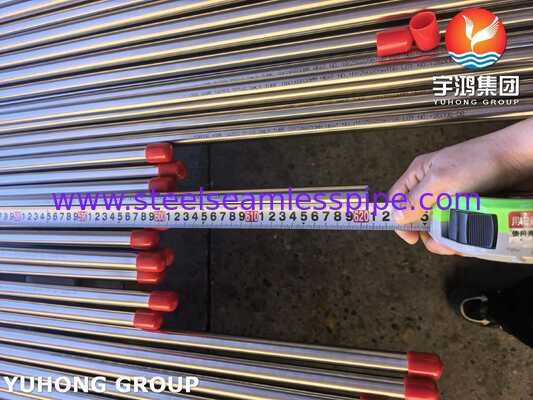 ASTM A249 / ASME SA249 TP316 Schweißrohr für Wärmetauscher mit niedrigem bis mittlerem Druck und allgemeine Fluidtransportsysteme
