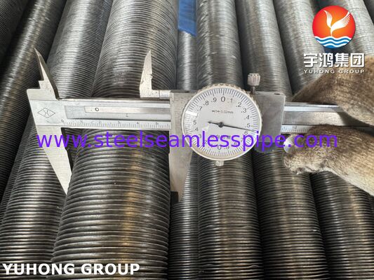 High Efficiency Air Heater KL Finned Tubes - A179 + Aluminum